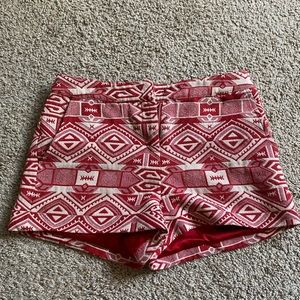 Aztec print shorts